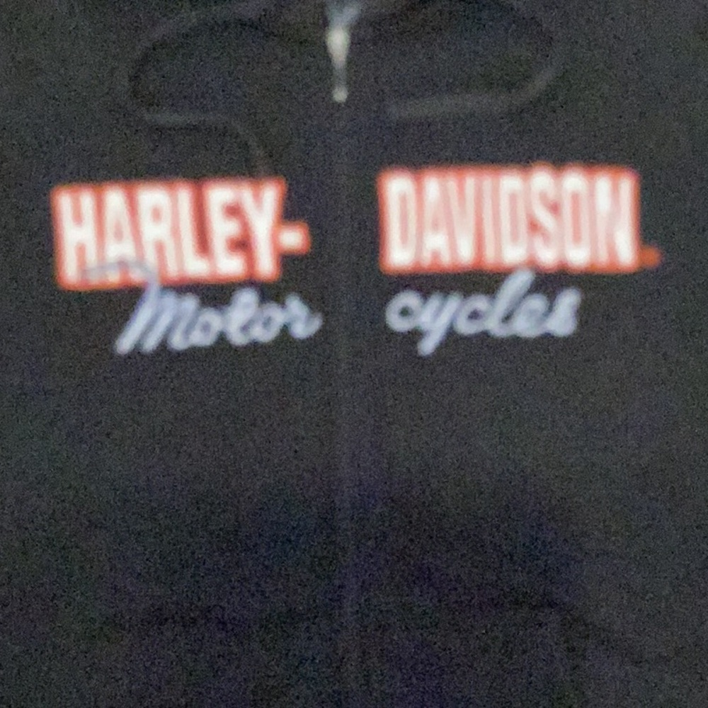 Harley Davidson Zippered Hoodie - Picture 4 of 5
